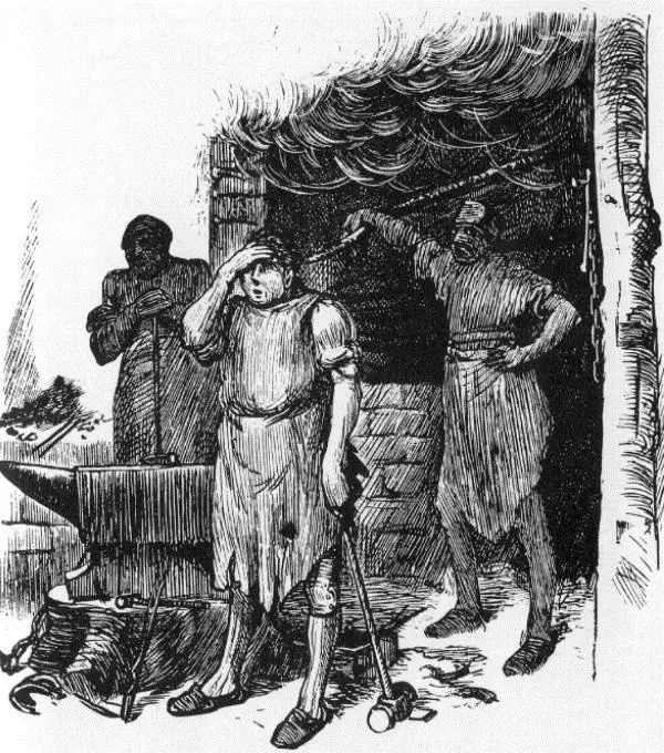 Blacksmith by Randolph Caldecott (1876))